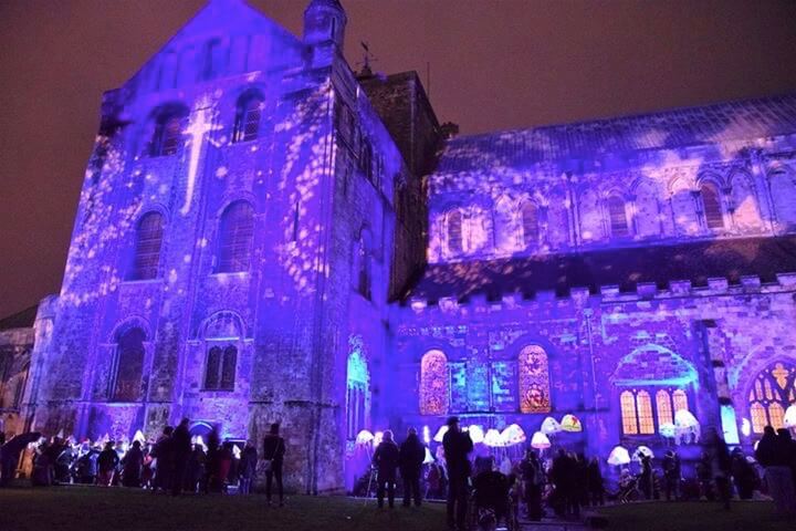 Exterior Building Projection